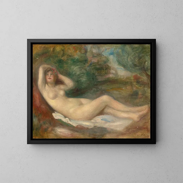 Studio di nudo - Pierre-Auguste Renoir — quadro incorniciato alla parete