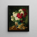 Bouquet di fiori - Pierre-Eugène Montzin — quadro incorniciato alla parete