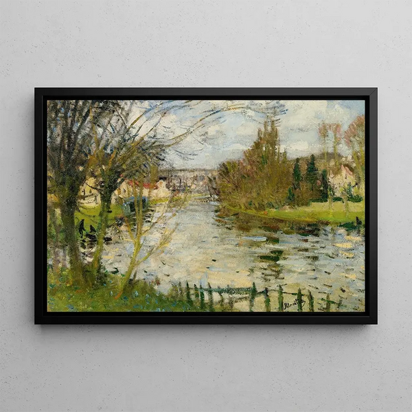 PierreEugne Montzin - Village Au Bord De Rivire.webp