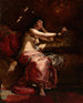 La morte di Cleopatra - Pierre-Joseph Mousset — vista dell’opera