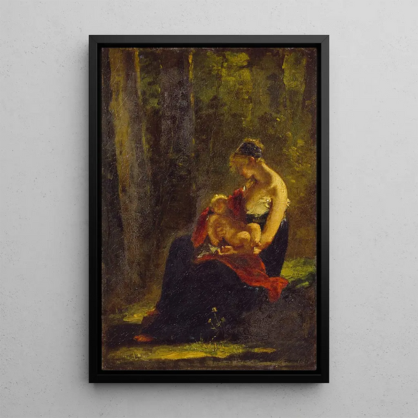PierrePaul Prudhon - The Happy Mother.webp