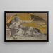 Studio per il timpano in onore di Cicerone - Pierre-Victor Galland — quadro incorniciato alla parete