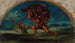 Hercule und der Erymanthische Eber nach Delacroix - Pierre Andrieu — Ansicht des Kunstwerks