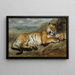 Tigre al riposo - Pierre Andrieu — quadro incorniciato alla parete
