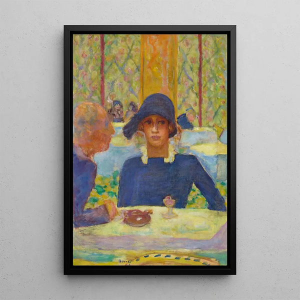 At the casino - Pierre Bonnard — framed artwork on a wall