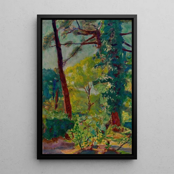 Le parc - Pierre Bonnard — framed artwork on a wall