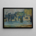 Die zwei Fiaker Boulevard des Batignolles - Pierre Bonnard — gerahmtes Bild an der Wand