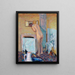 Akt vor einem Spiegel - Pierre Bonnard — gerahmtes Bild an der Wand