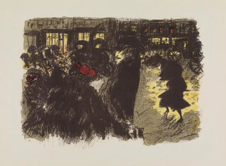 Place du Soir - Pierre Bonnard — Ansicht des Kunstwerks