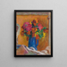 Pot Blau - Pierre Bonnard — gerahmtes Bild an der Wand