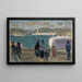 Der neblige Golf Himmel des Mistral - Pierre Bonnard — gerahmtes Bild an der Wand