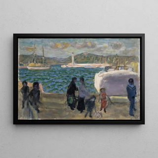 Pierre Bonnard - The Foggy Gulf Ciel De Mistral.webp