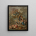 Der Zorn der hochmütigen Niobe von Diane und Apollon - Pierre Charles Jombert — gerahmtes Bild an der Wand