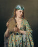 Portrait einer Hofdame, die Laute spielt - Pierre Désiré Guillemet — Ansicht des Kunstwerks