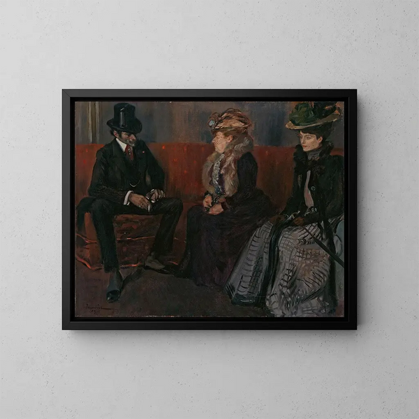 La présentation - Pierre Georges Jeanniot — quadro incorniciato alla parete