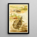Tortues molles de rivière - Pierre Jacques Smit — gerahmtes Bild an der Wand