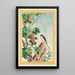 Plants of China Pl085 - Pierre Joseph Buchoz — framed artwork on a wall