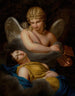 Cupidon, der den Schlafzauber von Psyche aufhebt - Pierre Joseph Célestin François — Ansicht des Kunstwerks