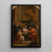 La Circoncision - Pierre Mignard — framed artwork on a wall