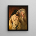 Segreto d'amore - Pierre Olivier Joseph Coomans — quadro incorniciato alla parete