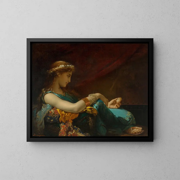 Souvenir - Pierre Olivier Joseph Coomans — gerahmtes Bild an der Wand