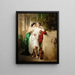 La confiance - Pierre Olivier Joseph Coomans — gerahmtes Bild an der Wand