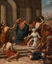 Jesus treibend die Händler aus dem Tempel - Pierre Poisson III — Ansicht des Kunstwerks