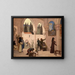 Christliche Inspiration - Pierre Puvis de Chavannes — gerahmtes Bild an der Wand
