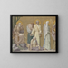 Processione - Pierre Puvis de Chavannes — quadro incorniciato alla parete
