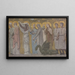Prozession der heiligen Märtyrer 3 - Pierre Puvis de Chavannes — gerahmtes Bild an der Wand