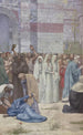 Sainte Geneviève versorgt Paris während der Belagerung - Pierre Puvis de Chavannes — Ansicht des Kunstwerks