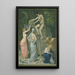 Der Presskessel - Pierre Puvis de Chavannes — gerahmtes Bild an der Wand