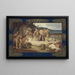 Arbeit - Pierre Puvis de Chavannes — gerahmtes Bild an der Wand