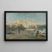 Der Hafen von Jaffa - Pierre Tetar van Elven — gerahmtes Bild an der Wand