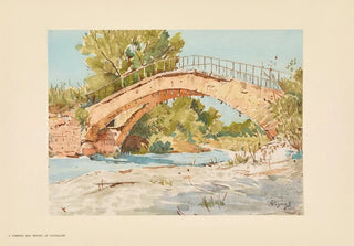 Pierre Vignal - A curious old bridge at Cavaillon.webp