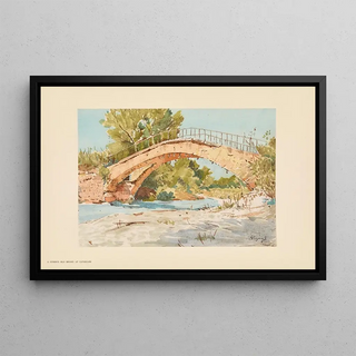 Pierre Vignal - A curious old bridge at Cavaillon.webp