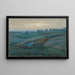 Südliches Küstenlandschaft mit Palmen - Piet Mondrian — gerahmtes Bild an der Wand