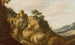 Un paesaggio del sud con rovine - Pieter Anthonisz van Groenewegen — vista dell’opera