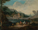 Ein elegantes Paar am Seeufer - Pieter Bout — Ansicht des Kunstwerks