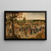 Una processione di matrimonio - Pieter Brueghel il Giovane — quadro incorniciato alla parete