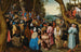 Johannes der Täufer predigt den Massen in der Wüste - Pieter Brueghel der Jüngere — Ansicht des Kunstwerks