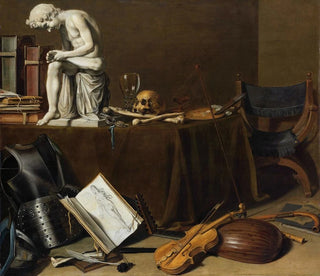 Pieter Claesz - Vanitas Still Life with the Spinario.webp
