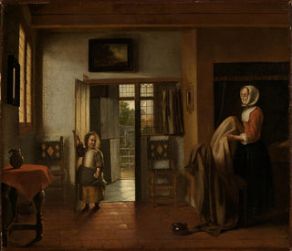 nella camera - Pieter de Hooch — vista dell’opera