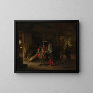 Pieter De Hooch - Paying the Hostess.webp