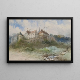 Pieter Francis Peters - Das ehemalige Zisterzienserkloster Bebenhausen bei Tbingen.webp