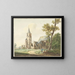 L'abbazia di Warmond - Pieter Gerardus van Os — quadro incorniciato alla parete