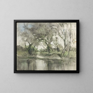 Pieter HJJ Ras - Water en bomen.webp