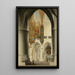 Interno della chiesa di San Bavo ad Haarlem - Pieter Jansz Saenredam — quadro incorniciato alla parete