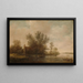 Flusslandschaft - Pieter Jansz van Asch — gerahmtes Bild an der Wand