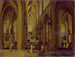 Interno della cattedrale di Anversa - Pieter Neeffs il Vecchio — vista dell’opera